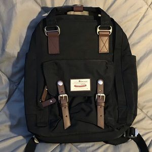 Black backpack